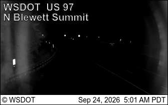 US 97 at MP 163.8: Blewett Pass Summit