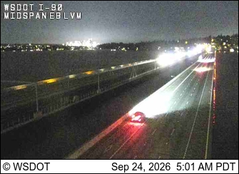 I-90 at MP 5: Floating Bridge Midspan
