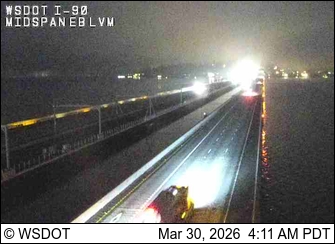 I-90 at MP 5: Floating Bridge Midspan