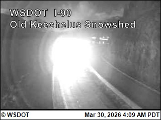 I-90 at MP 57.7: Old Keechelus Snow Shed