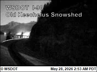 I-90 at MP 57.7: Old Keechelus Snow Shed