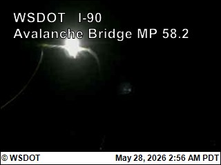 I-90 at MP 58.2: Avalanche Bridge